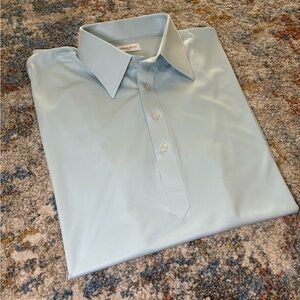 Collars & Co. Light Blue Polo Shirt